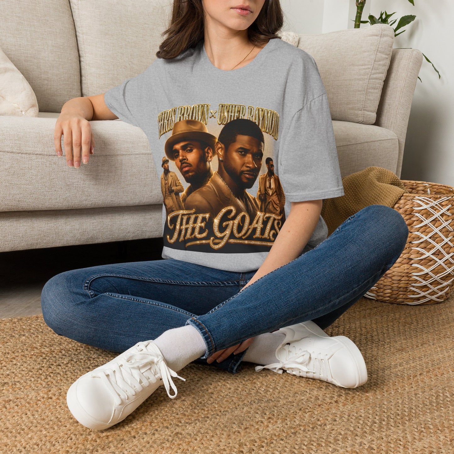 The Goats Chris and Usher Unisex Softstyle T-Shirt