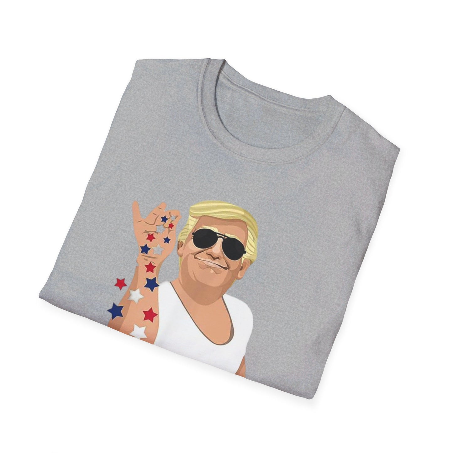 Salt bae trump Unisex Softstyle T-Shirt