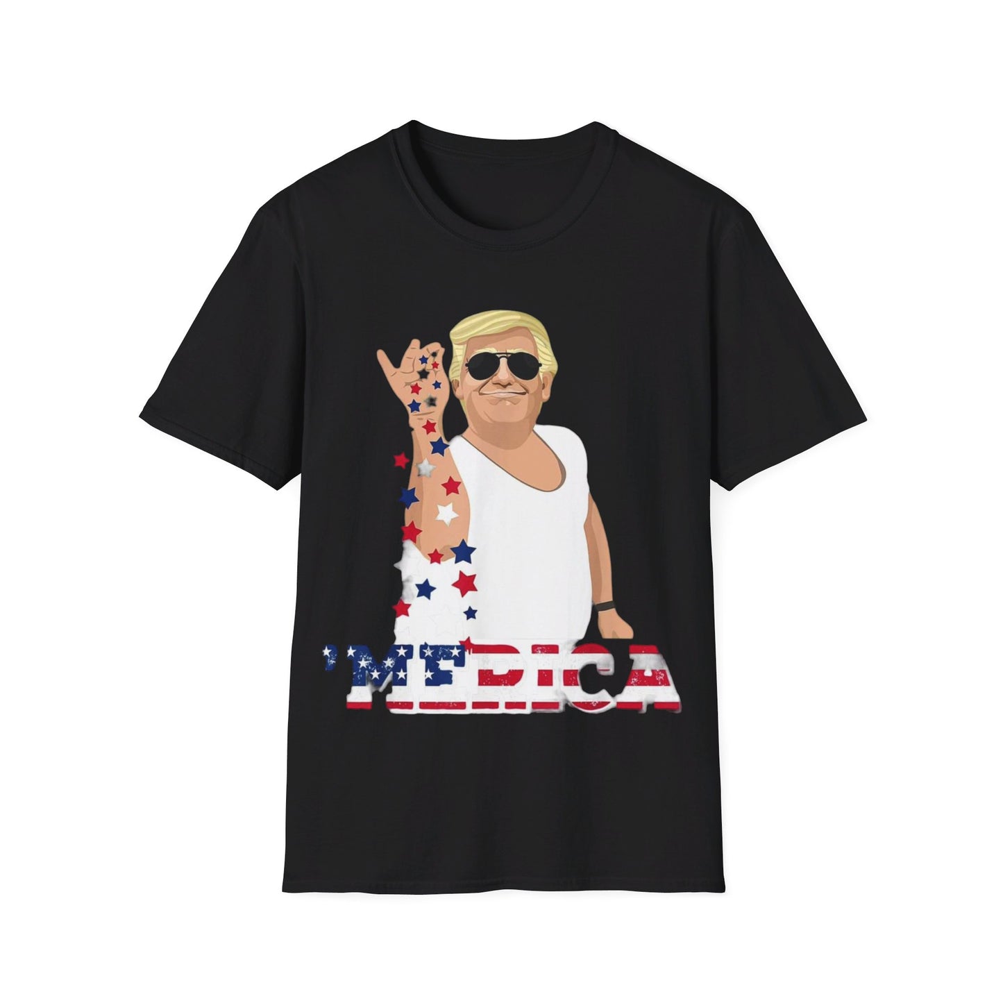 Salt bae trump Unisex Softstyle T-Shirt