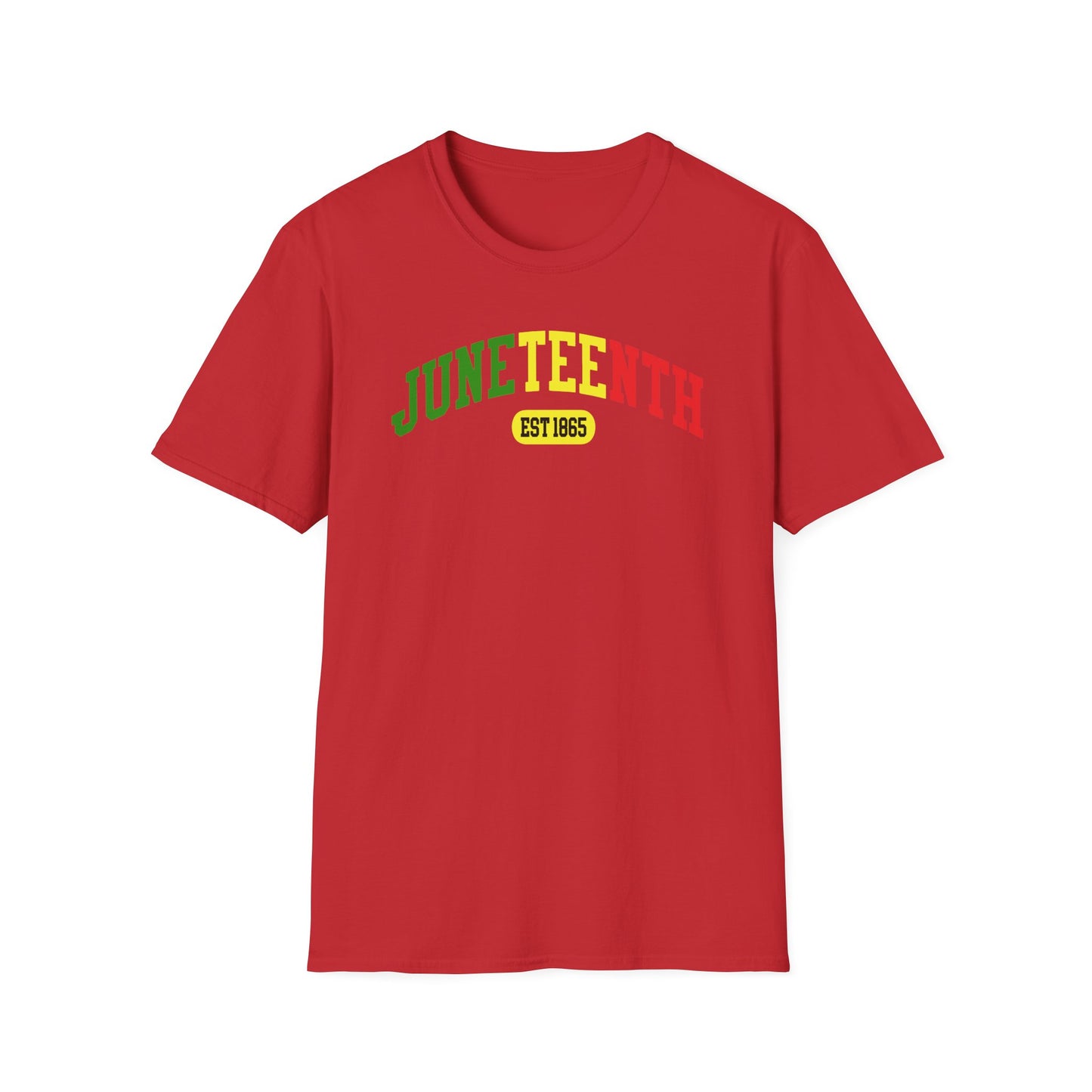 Juneteenth Collegiate Unisex Softstyle T-Shirt