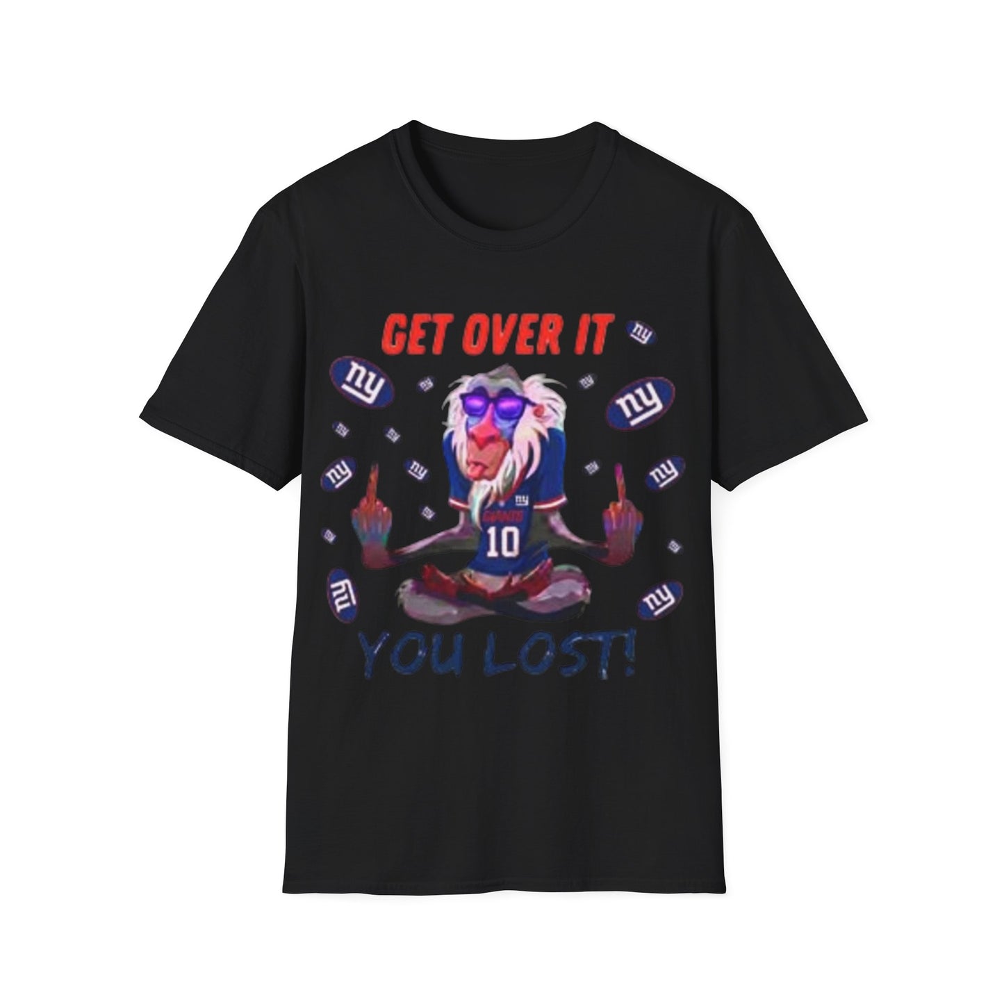 Get over it  Unisex Softstyle T-Shirt