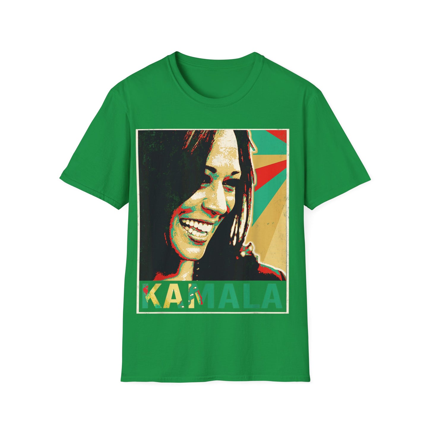 Kamala portrait Unisex Softstyle T-Shirt