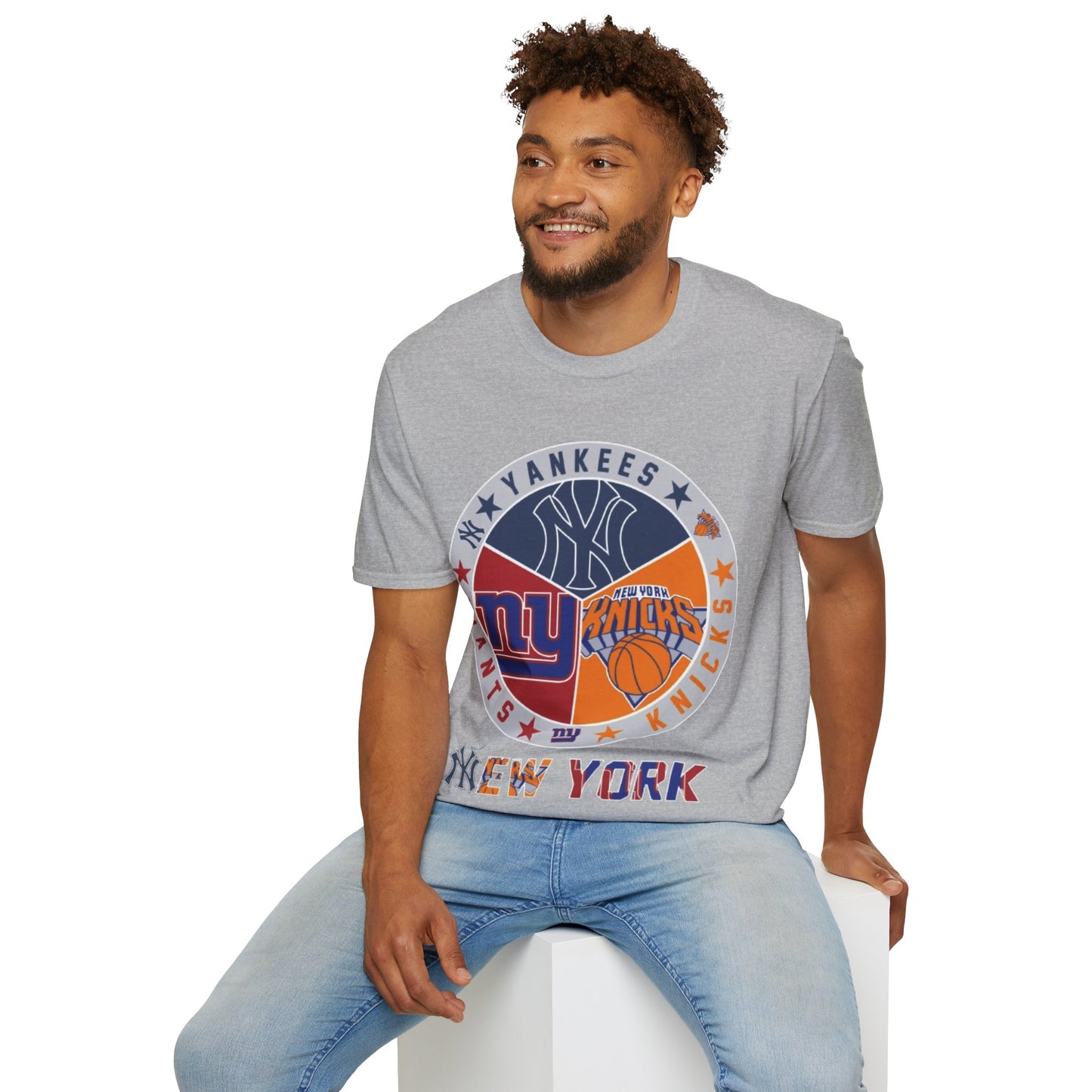 Sports Collage Unisex Softstyle T-Shirt