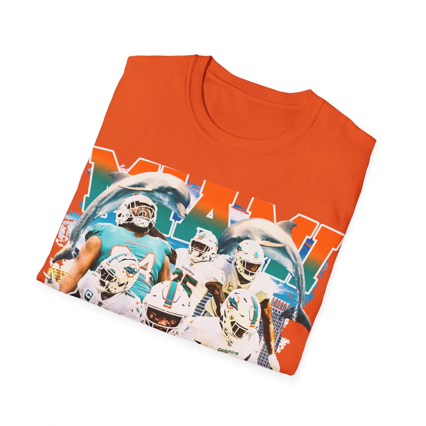 Miami collage Unisex Softstyle T-Shirt