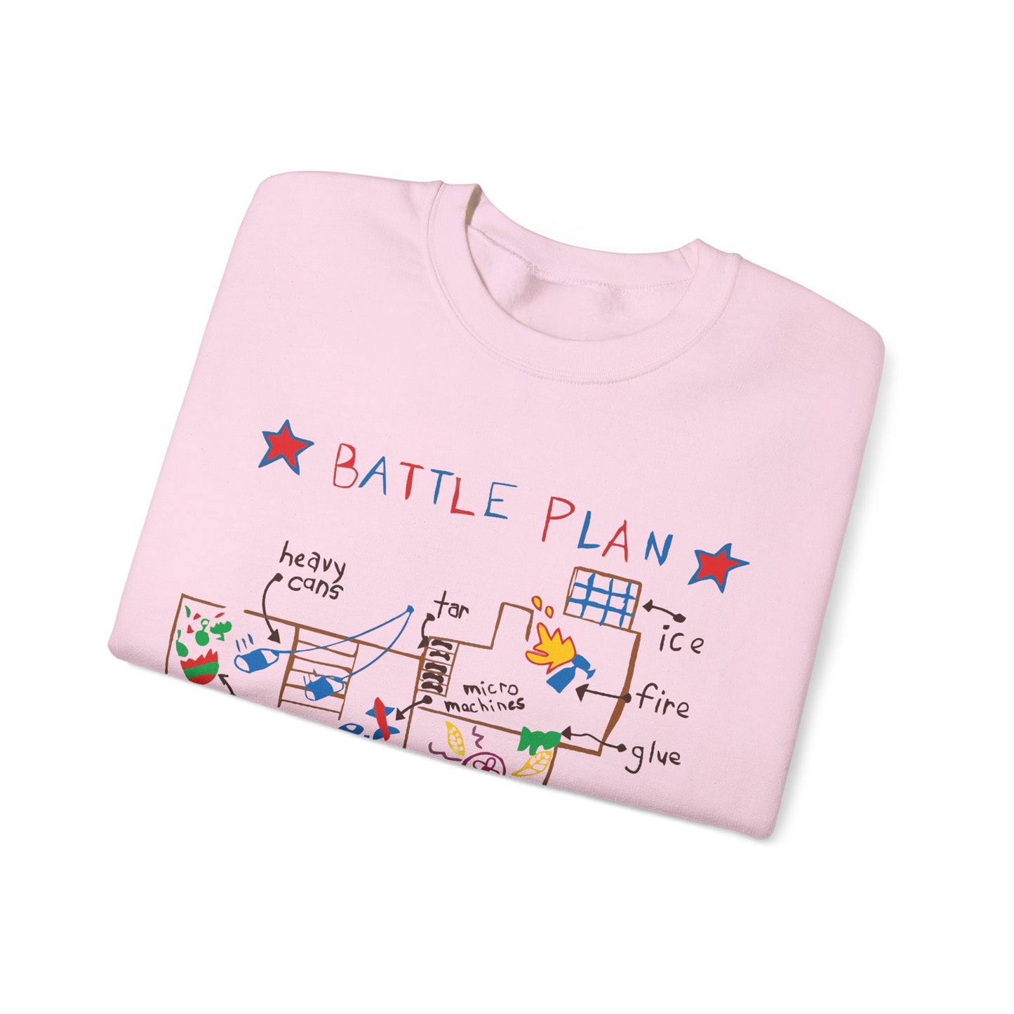 Battle Plan Unisex Heavy Blend™ Crewneck Sweatshirt