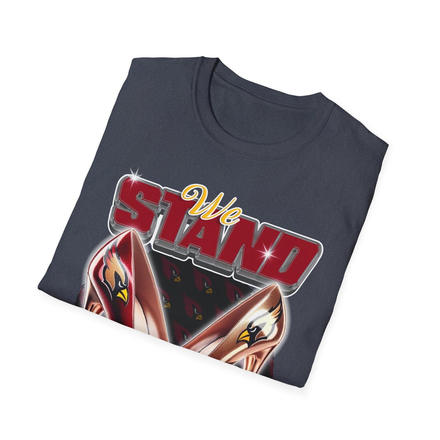 Stand on Business card Unisex Softstyle T-Shirt