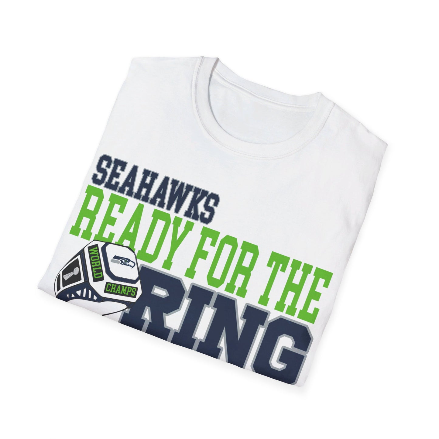 Ready for the ring Sea Unisex Softstyle T-Shirt