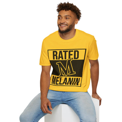 Rated M Melanin Unisex Softstyle T-Shirt