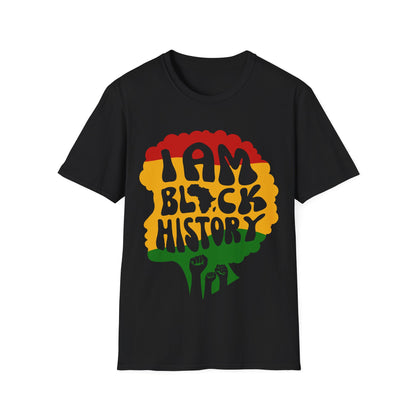 I am Black history Unisex Softstyle T-Shirt