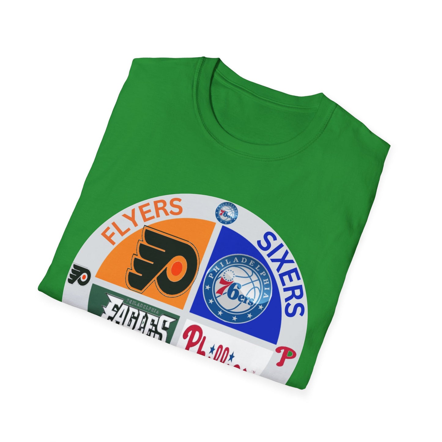 Sports Collage Philly Unisex Softstyle T-Shirt