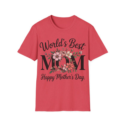 World's Best Mom Unisex Softstyle T-Shirt