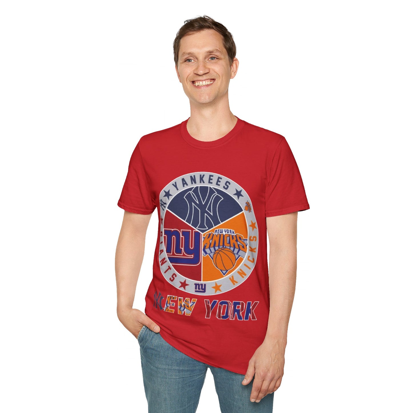 Sports Collage Unisex Softstyle T-Shirt