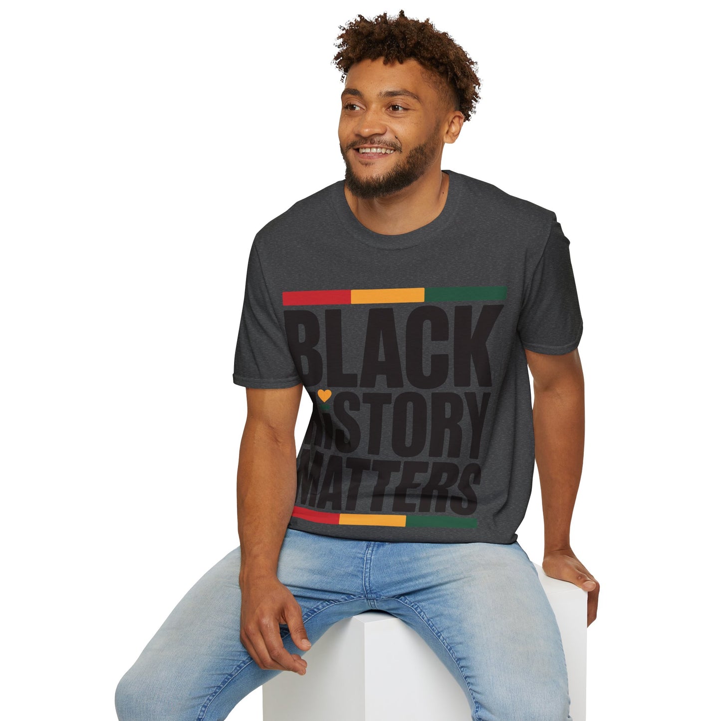 Black History Matters Unisex Softstyle T-Shirt