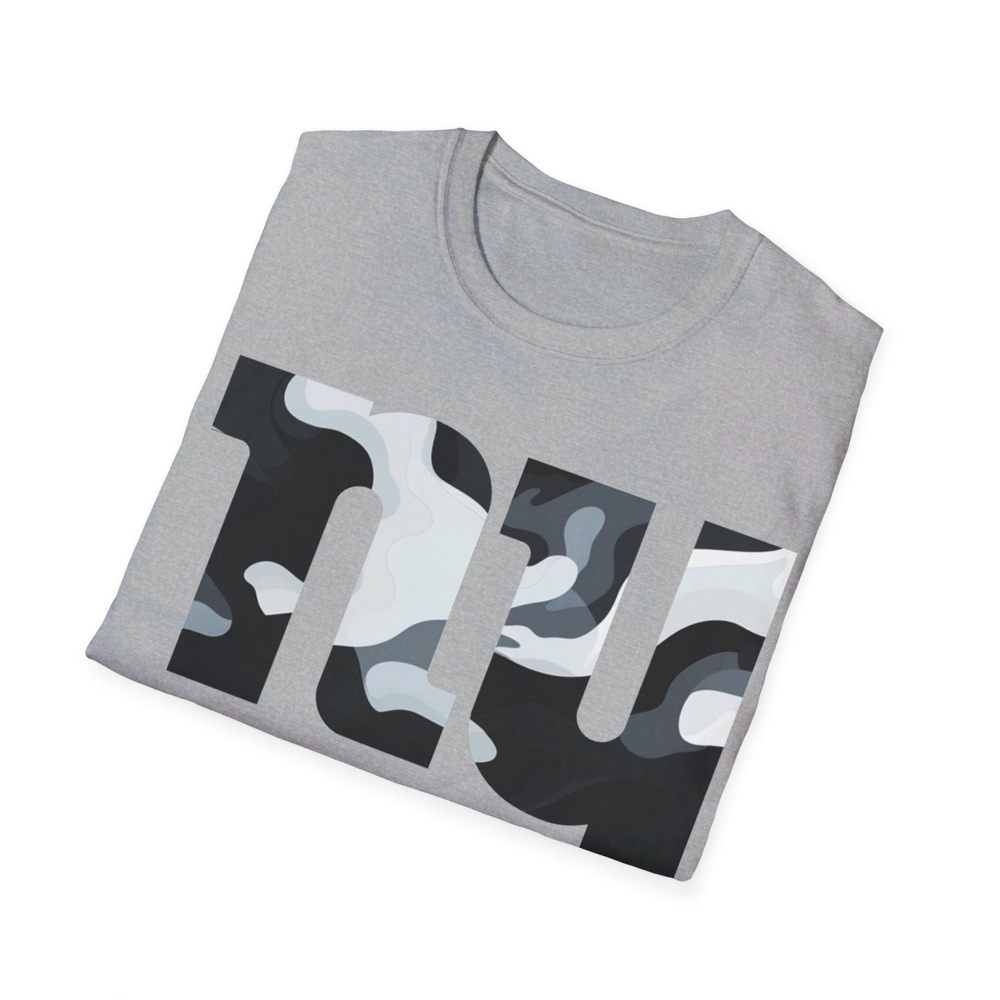 NY Black Camo Unisex Softstyle T-Shirt