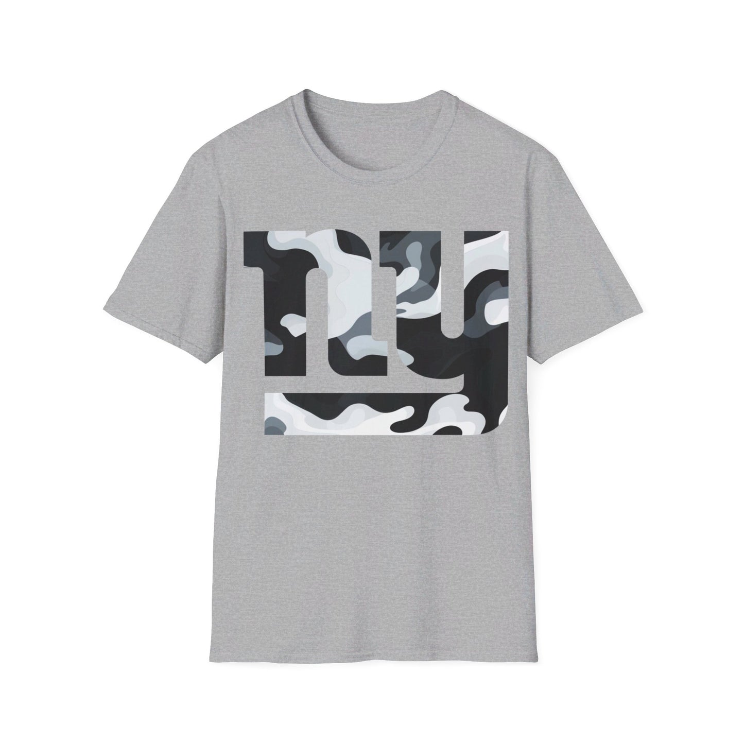 NY Black Camo Unisex Softstyle T-Shirt