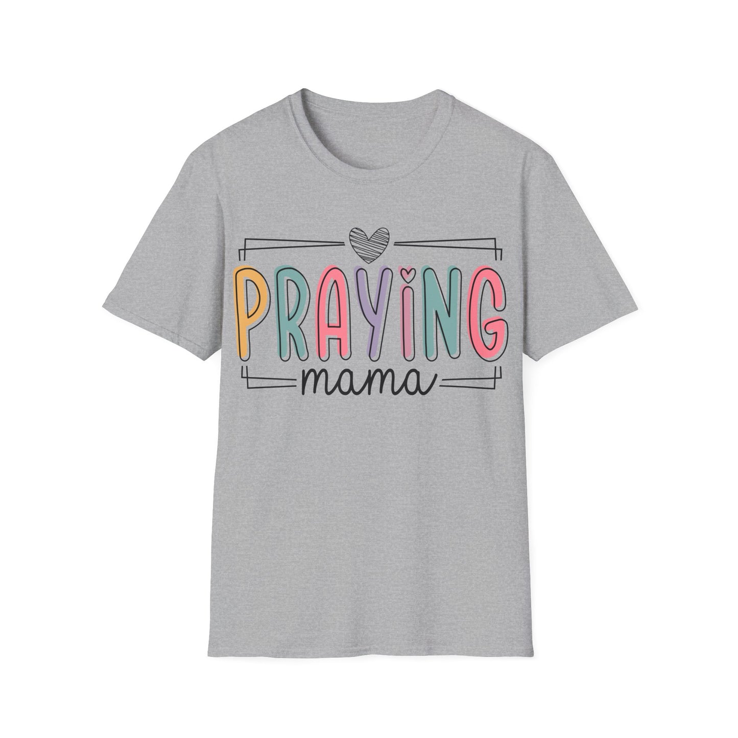 Praying Mama Unisex Softstyle T-Shirt