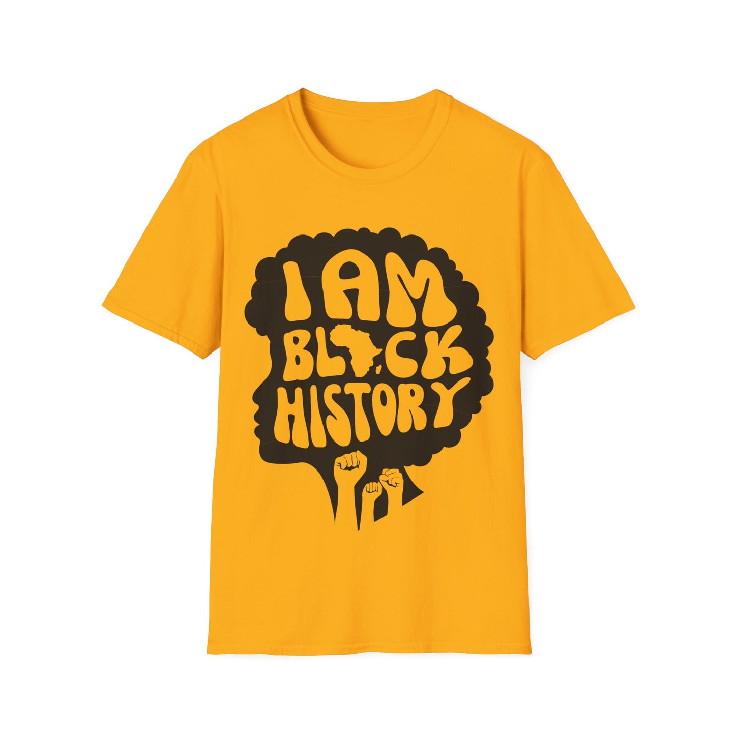 I am Black History Unisex Softstyle T-Shirt