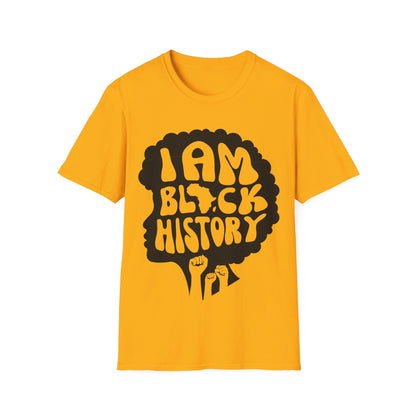 I am Black History Unisex Softstyle T-Shirt