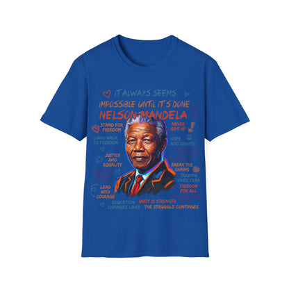 Nelson Mandela Unisex Softstyle T-Shirt