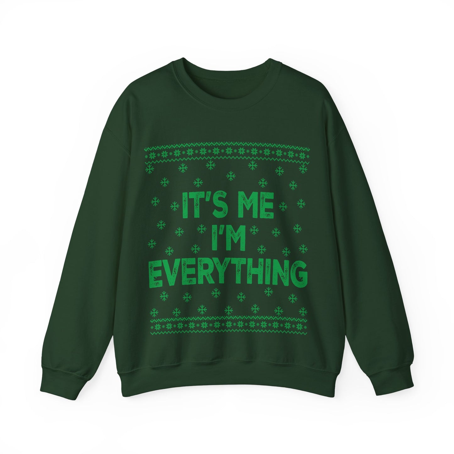 It's me, I'm everything green Unisex Heavy Blend™ Crewneck Sweatshirt