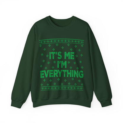 It's me, I'm everything green Unisex Heavy Blend™ Crewneck Sweatshirt