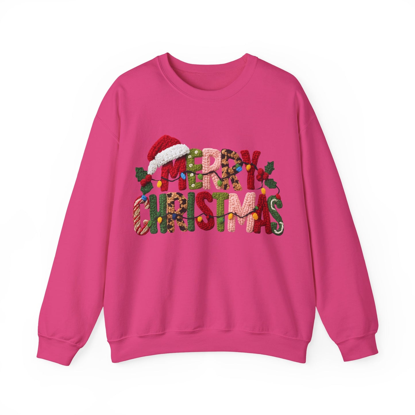 Merry Christmas, yarn Unisex Heavy Blend™ Crewneck Sweatshirt