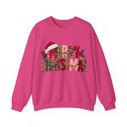 Merry Christmas, yarn Unisex Heavy Blend™ Crewneck Sweatshirt