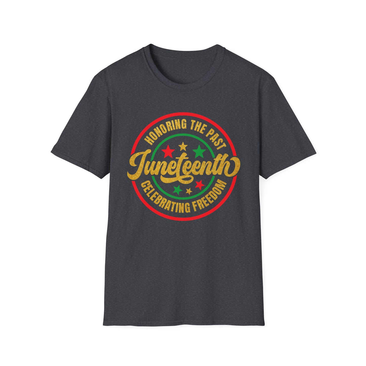 Juneteenth honoring the past Unisex Softstyle T-Shirt
