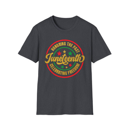 Juneteenth honoring the past Unisex Softstyle T-Shirt