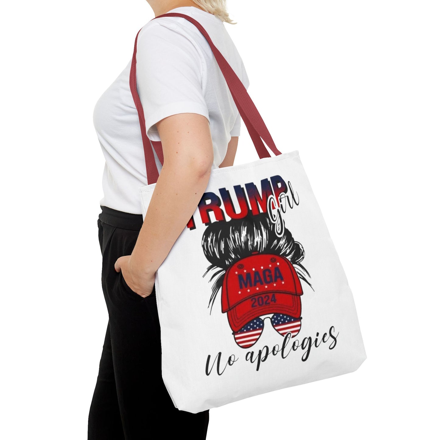 Trump Girl Tote Bag (AOP)