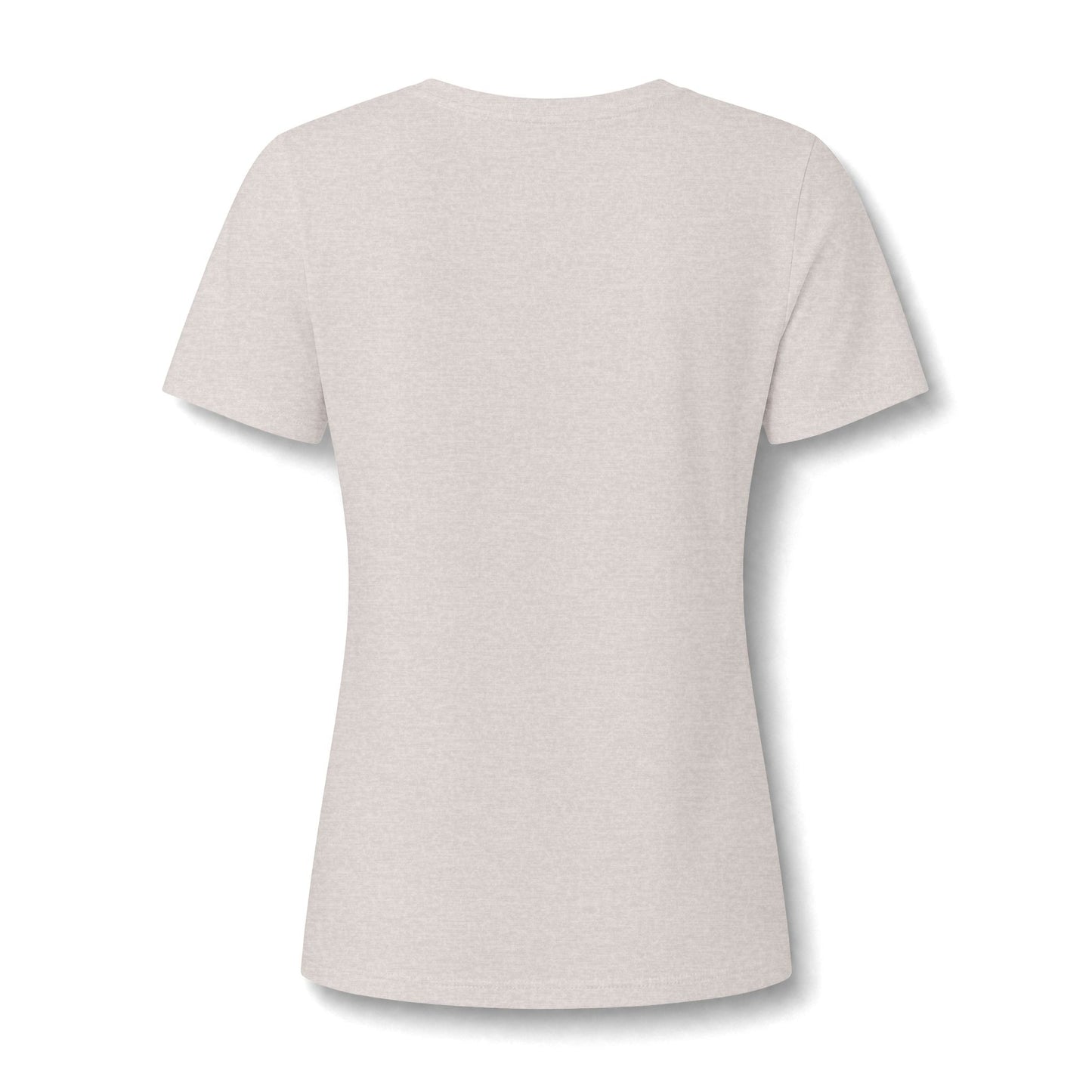 Lisa Women's Relaxed Heather CVC V-Neck Tee
