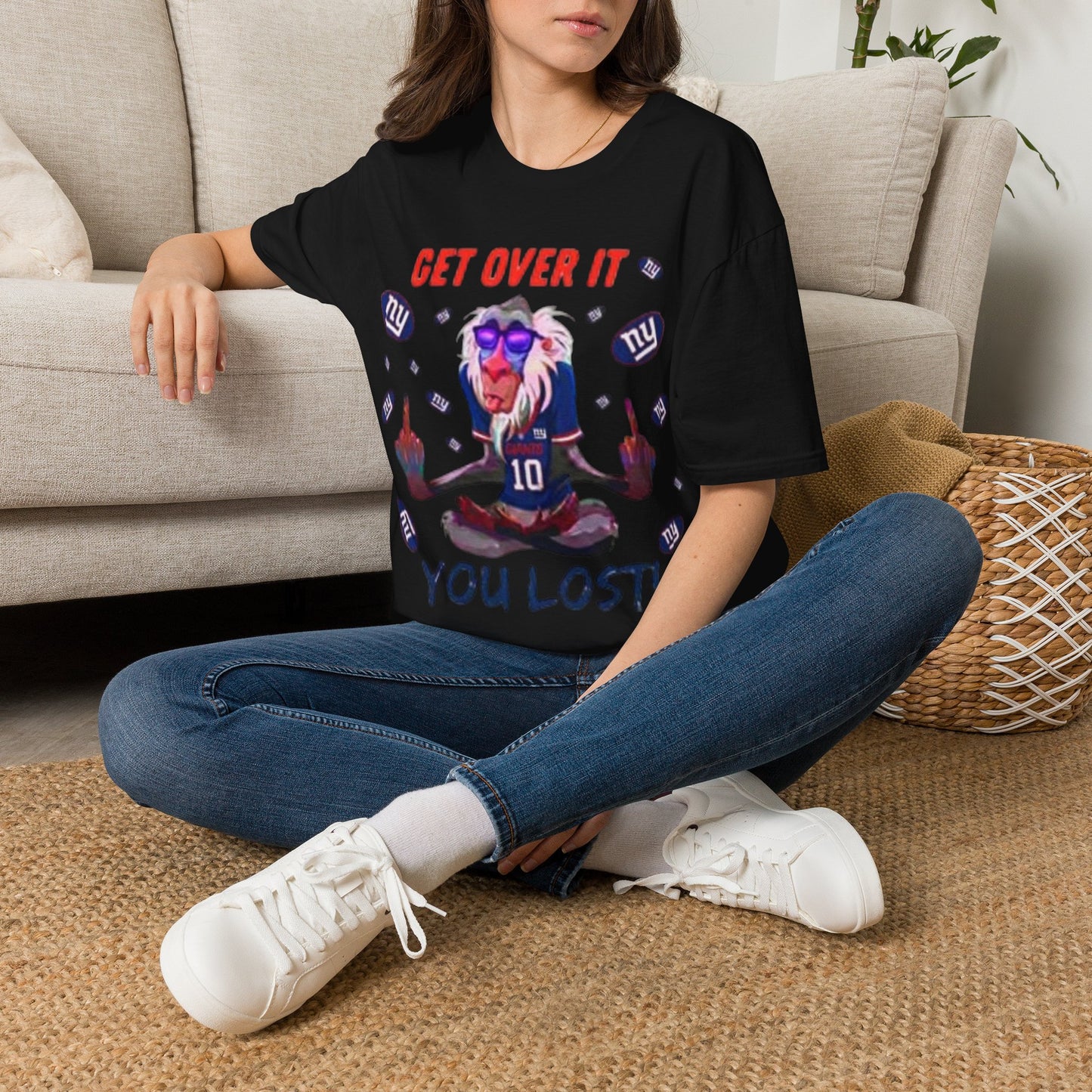 Get over it  Unisex Softstyle T-Shirt