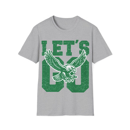 Let's Go unisex Softstyle T-Shirt - Perfect for Game Day
