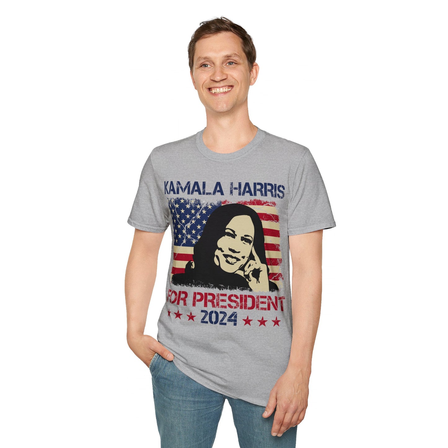 KH for President Unisex Softstyle T-Shirt