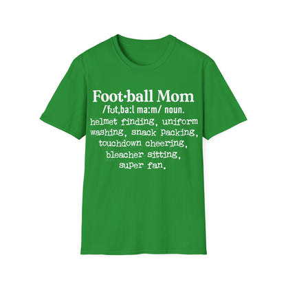 Football Mom Definition Unisex Softstyle T-Shirt