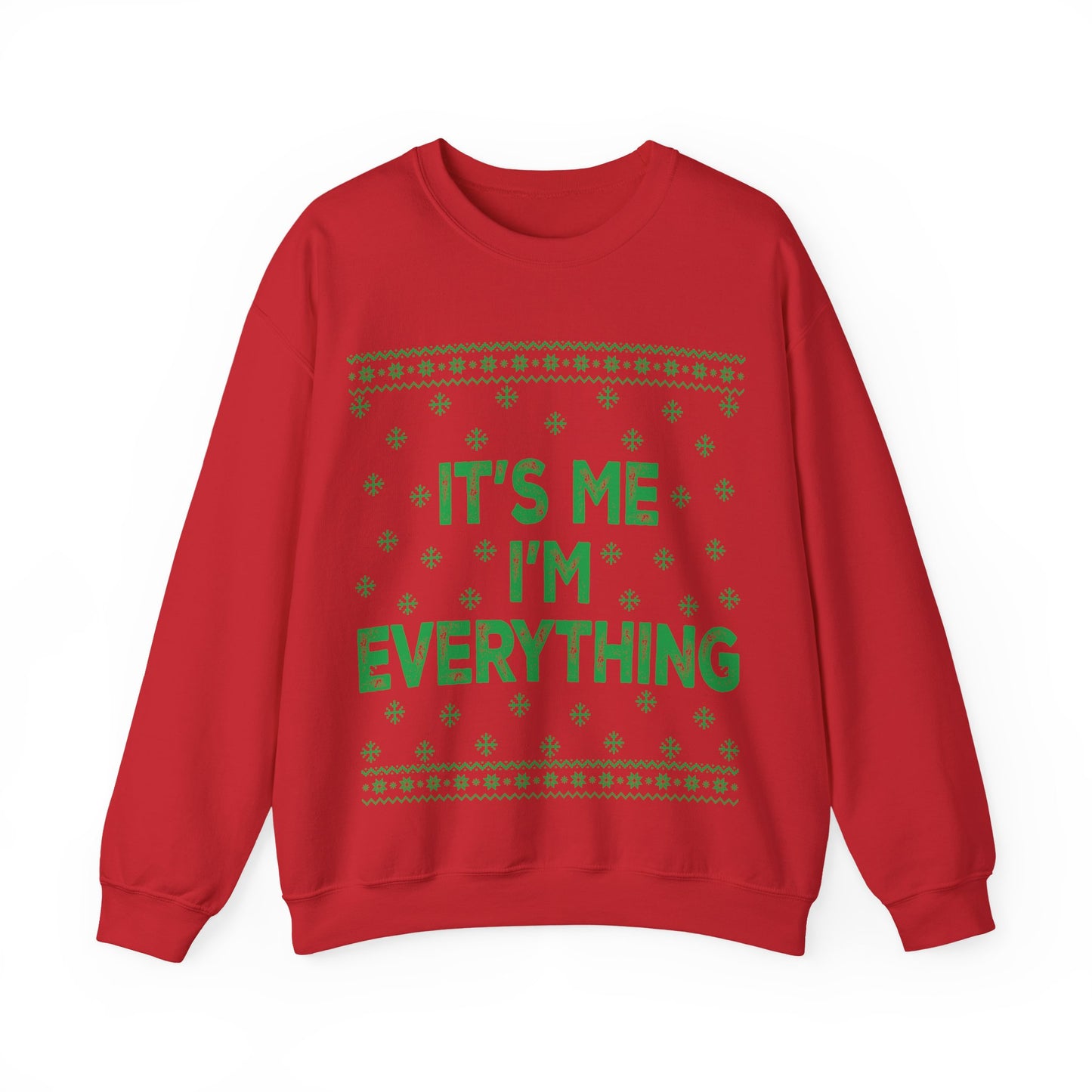 It's me, I'm everything green Unisex Heavy Blend™ Crewneck Sweatshirt