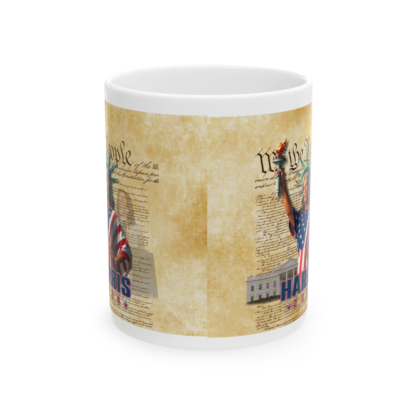 President Liberty Ceramic Mug, (11oz, 15oz)