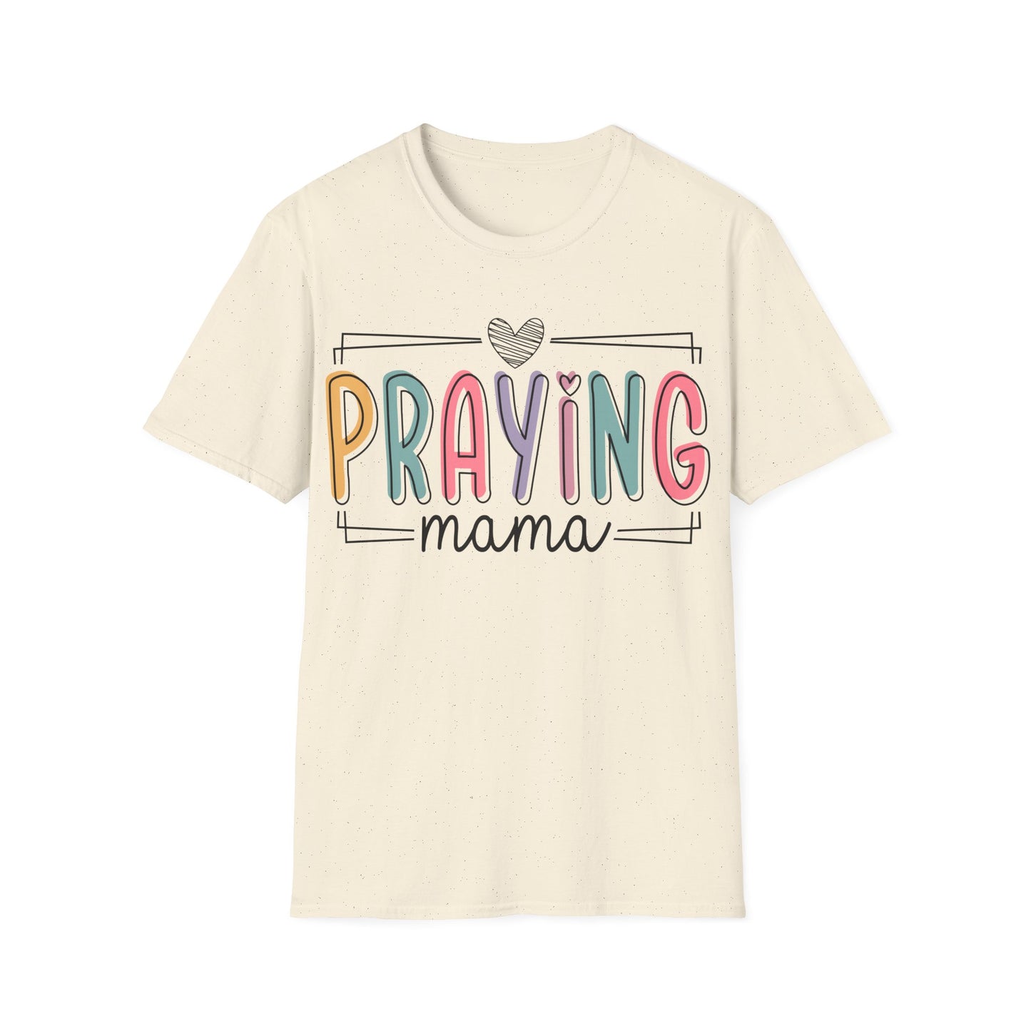 Praying Mama Unisex Softstyle T-Shirt