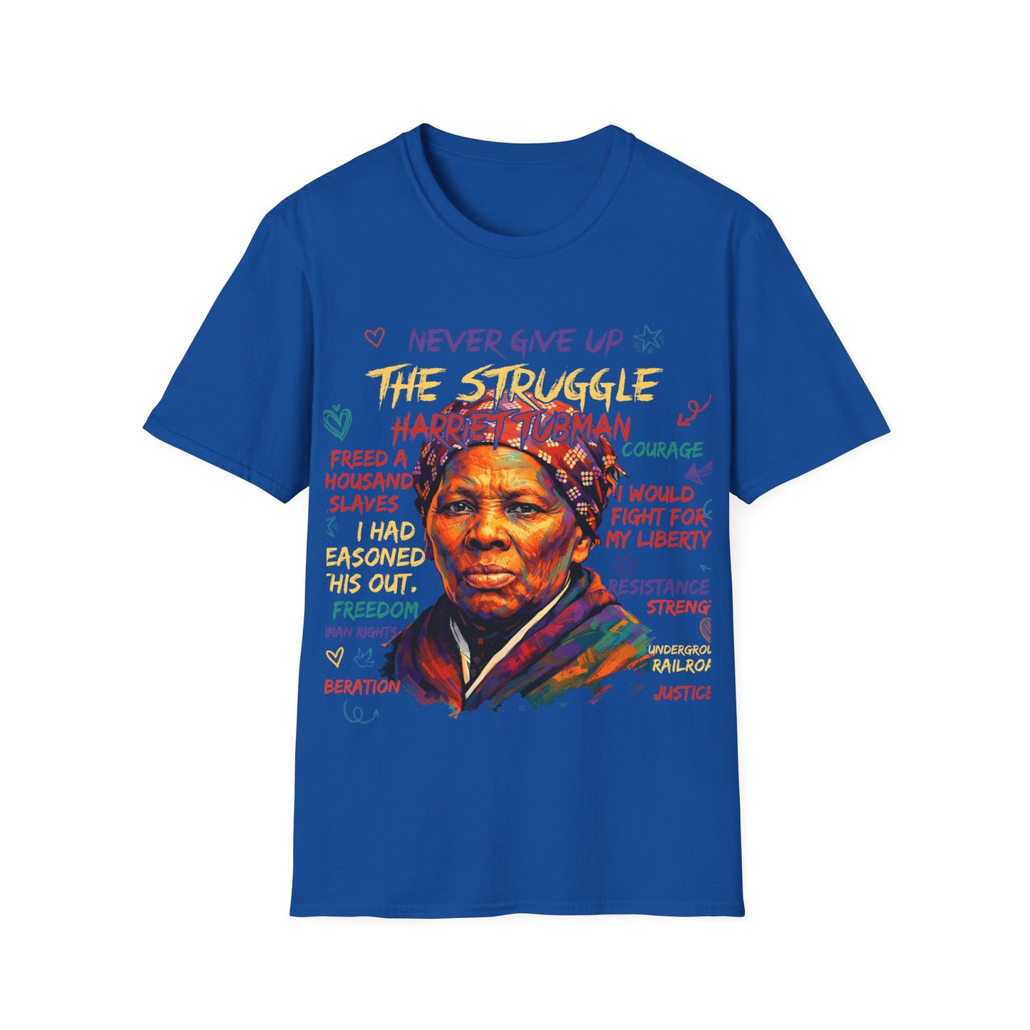 Harriet Tubman Unisex Softstyle T-Shirt