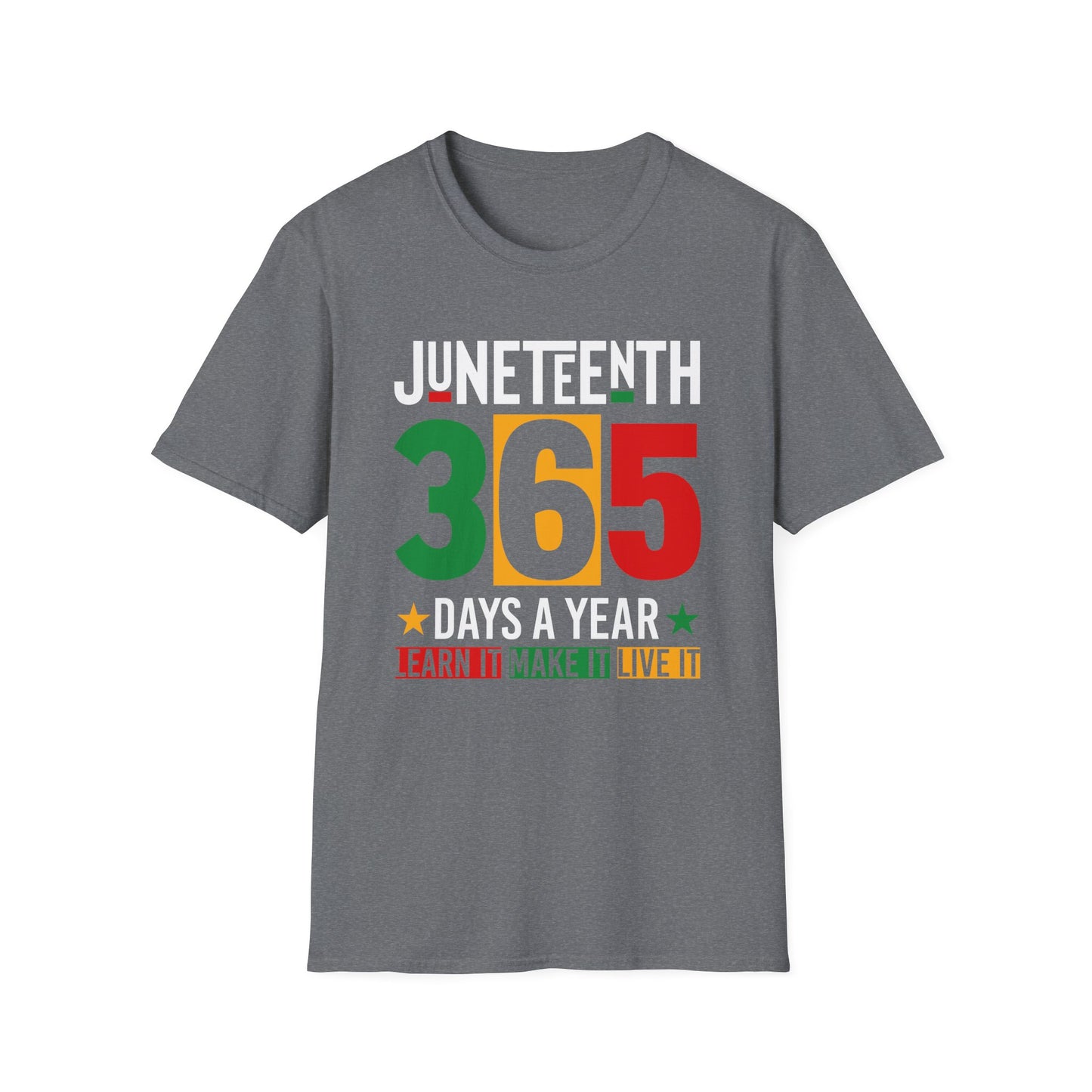Juneteenth Celebration T-Shirt, Unisex Softstyle Tee, Black History Month Gift, Everyday Wear, Cultural Pride Apparel