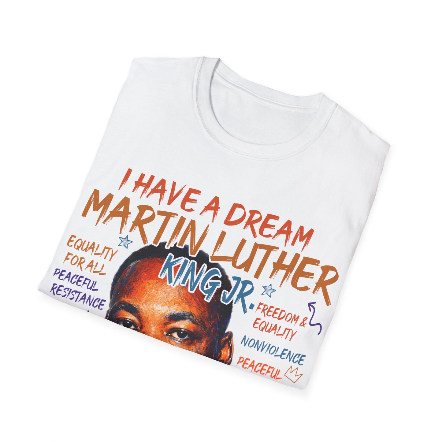 Martin L. King, Jr Unisex Softstyle T-Shirt