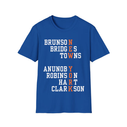 NYK Players Unisex Softstyle T-Shirt