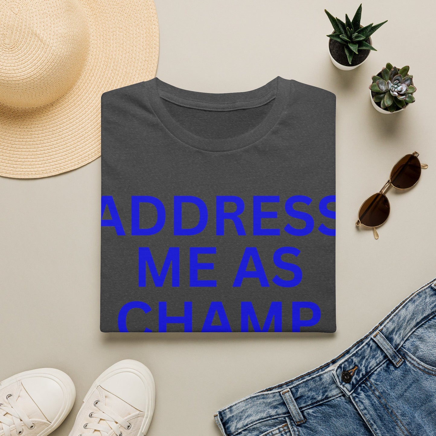 Address me as champ Unisex Softstyle T-Shirt