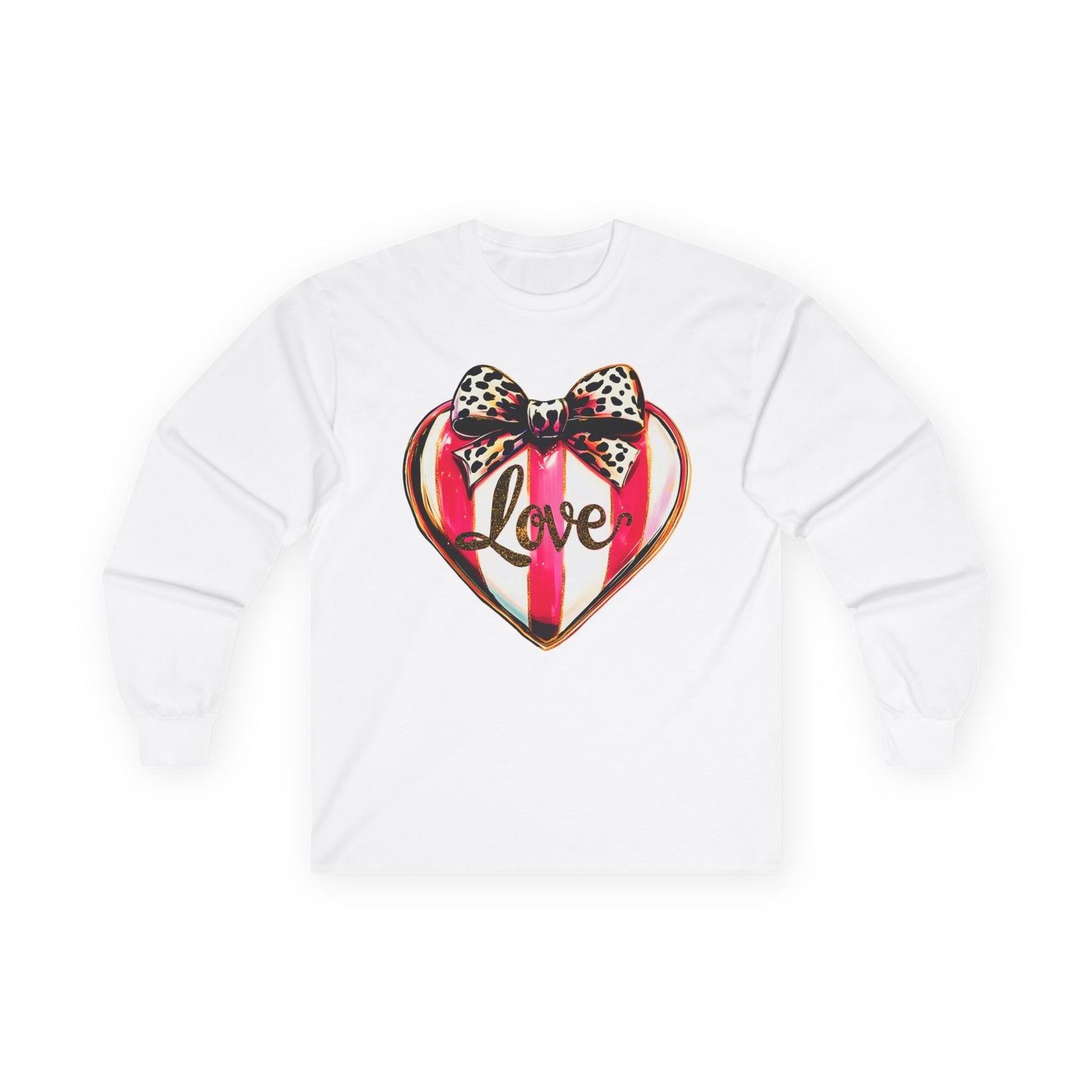 Love/heart Unisex Ultra Cotton Long Sleeve Tee