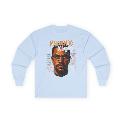 Malcolm X Unisex Ultra Cotton Long Sleeve Tee