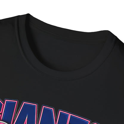 Giants Cancer Awareness Unisex Softstyle T-Shirt