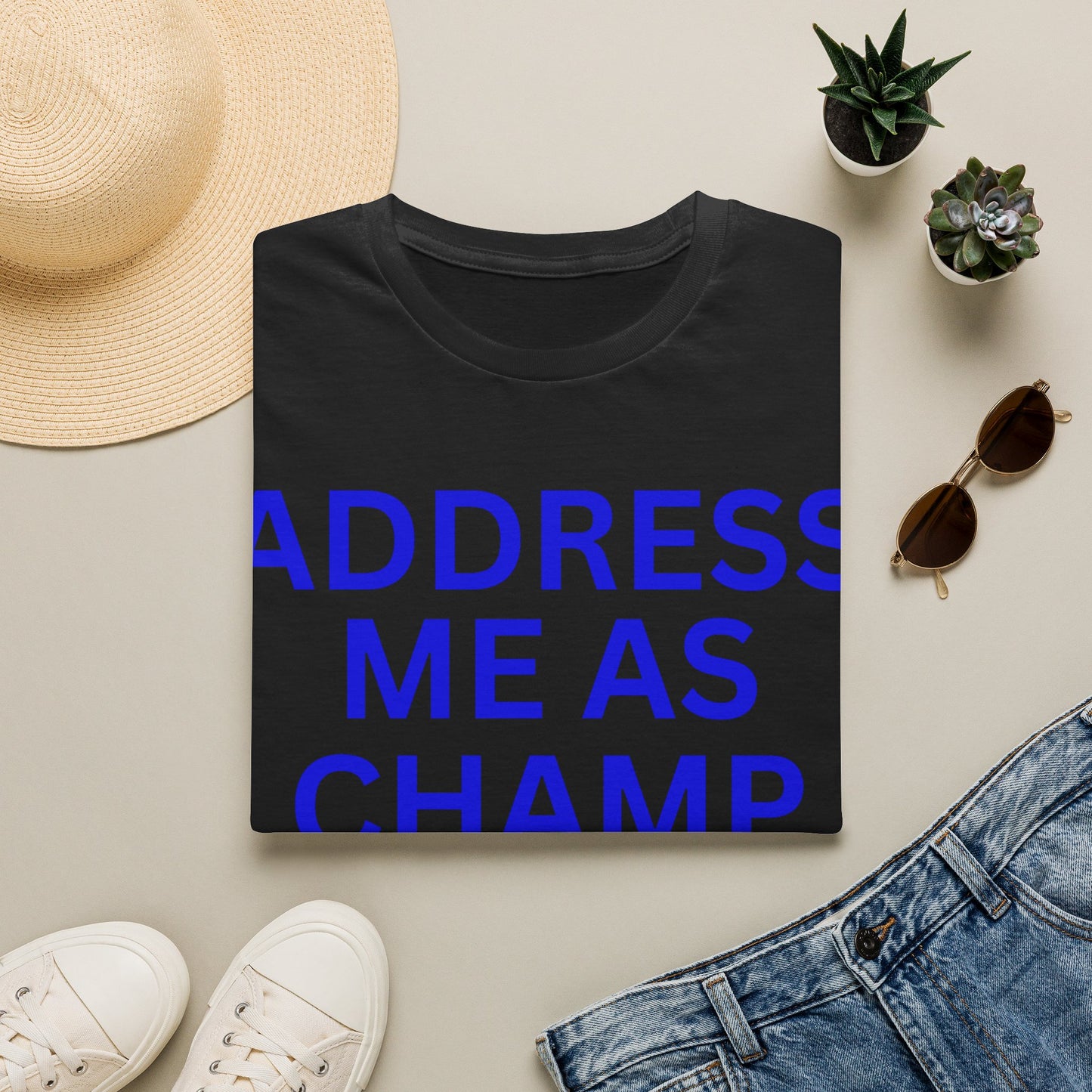 Address me as champ Unisex Softstyle T-Shirt