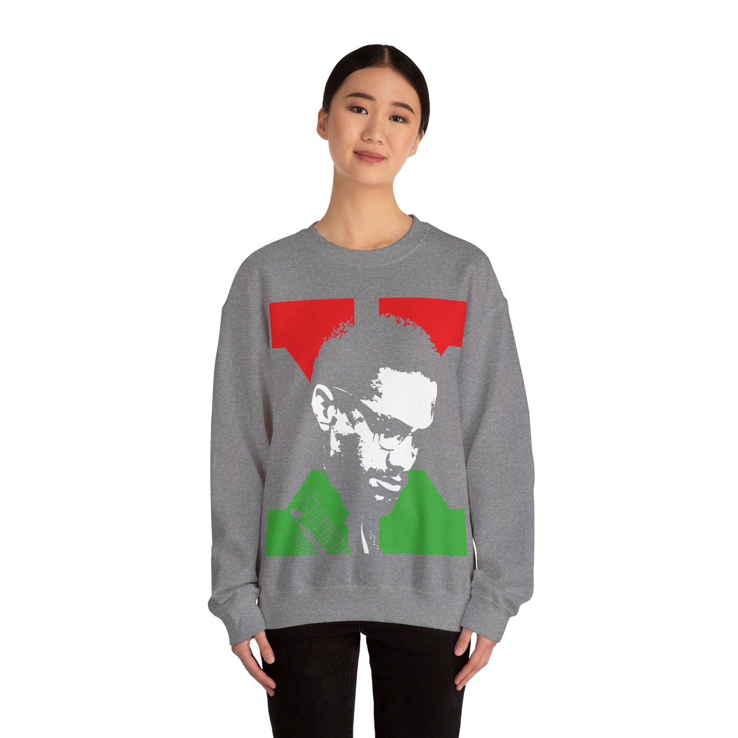 Malcolm X silhouette sweatshirt