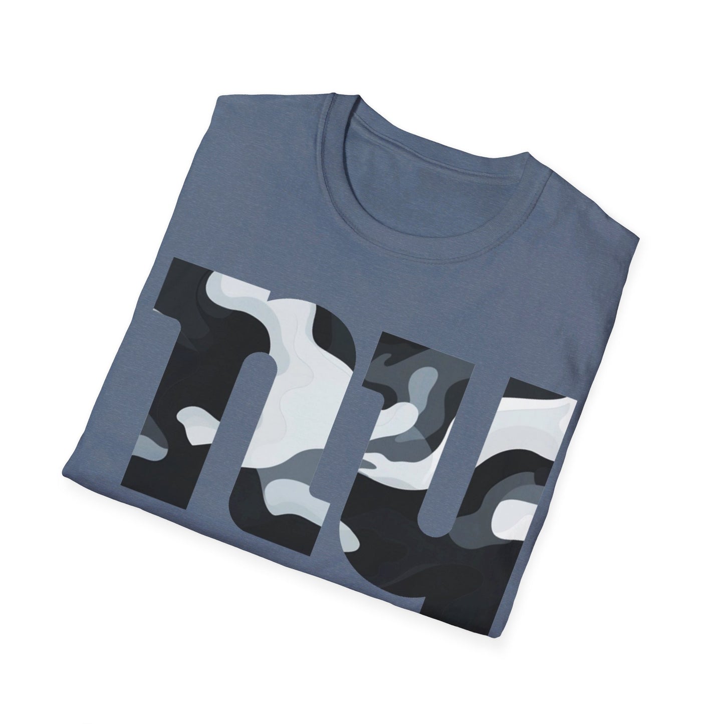 NY Black Camo Unisex Softstyle T-Shirt