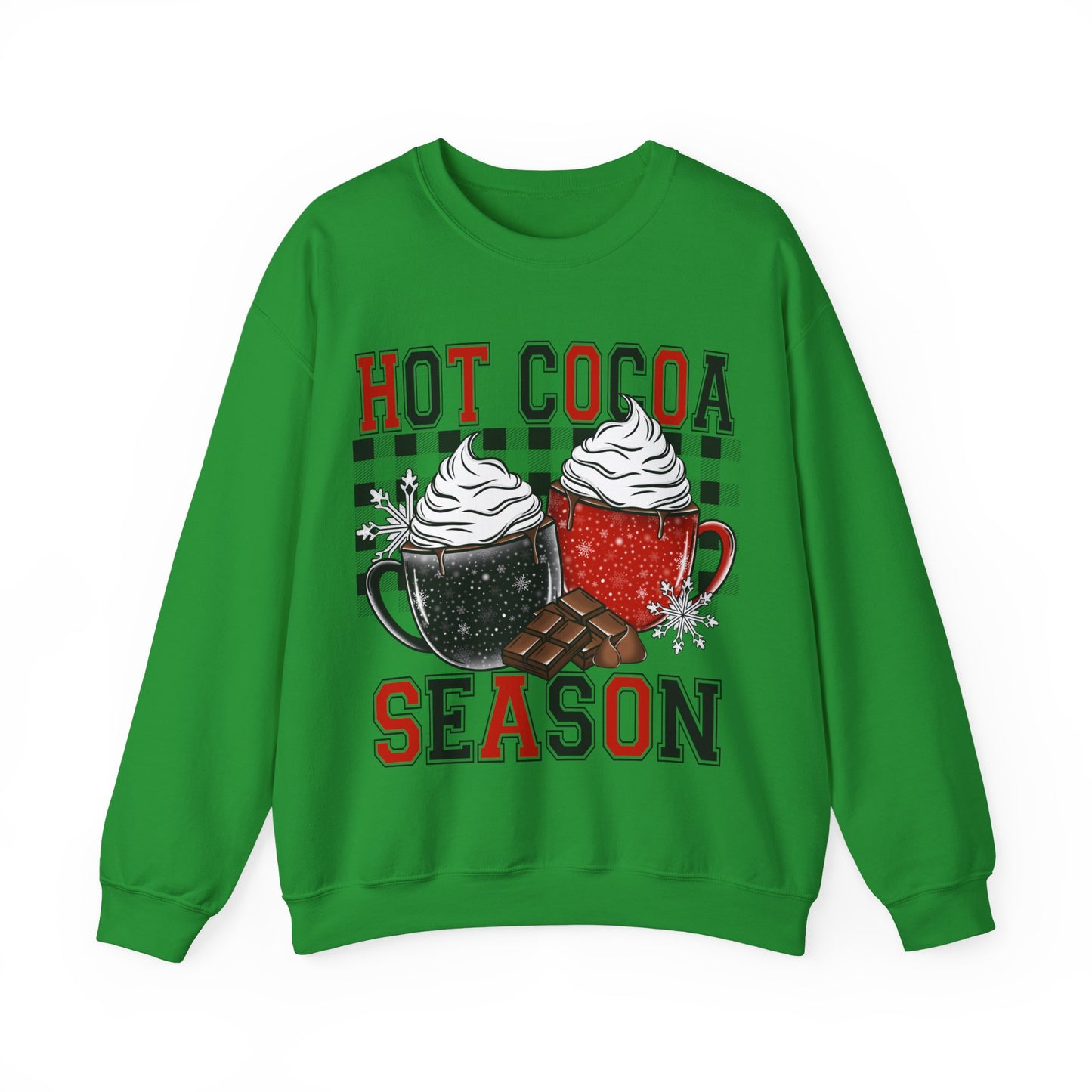 Hot Cocoa Season Unisex Heavy Blend™ Crewneck Sweatshirt